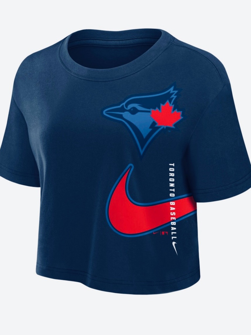 Blue Jay's Nike crop t-shirt